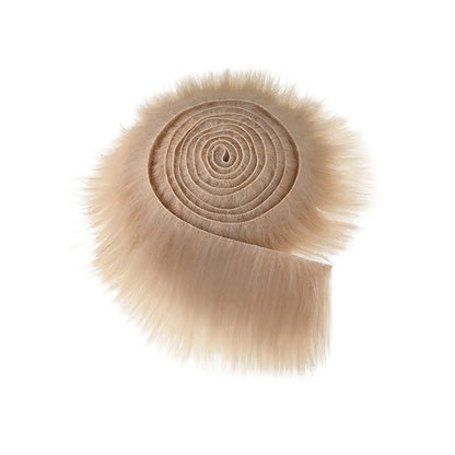 Faux Fur Fabric Costume Soft Artificial Fabric for Dwarf Decoration Clothing Gnomes Beard Hair Cosplay Costume Christmas Tree