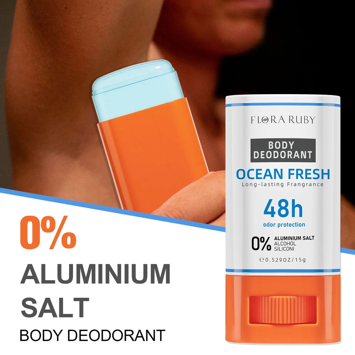 Anti Sweat Deodorant Cream Sweaty Whole Body Armpits Underarm Reduces Odor Refreshing Stop Sweating Body Care Cream Portable 15g