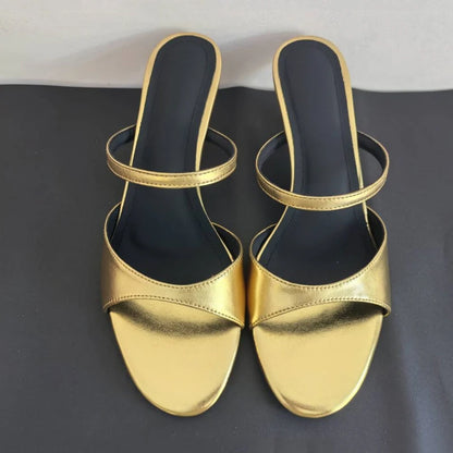 JOZHAMTA Size 34-43 Women Real Leather Casual Flats Slippers Comfort Slides Sandals Soft  Fashion 2025 Daily Home Outdoor