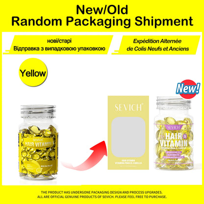 Sevich Mix Hair Vitamin Capsule Hair Treatment Oil Repair Damaged Smooth Hair Care Serum Nourishing Keratin Complex Oil