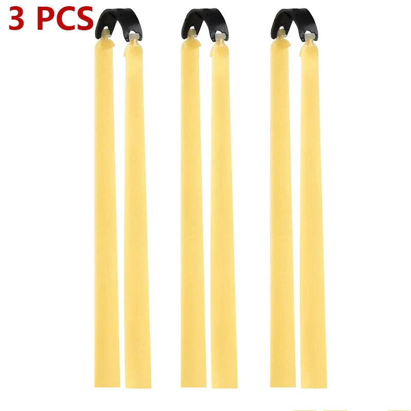 1/3/5Pcs 2.0mm Thickened Slingsshot Rubber Band High Elasticity High Precision Latex Rubber Band Slingshot Shooting Accessories