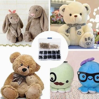 50/100pcs Eyeball Black Plastic Plush Safety Eyes Amigurumi for Toys Kids Diy Craft Funny Toy Eyes Animal Doll Accessorie 5-14mm
