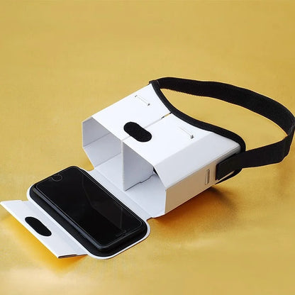 Virtual Reality Glasses Google Cardboard Glasses 3D VR Glasses Movies for SmartPhones VR Headset HD Head Mounted Projector