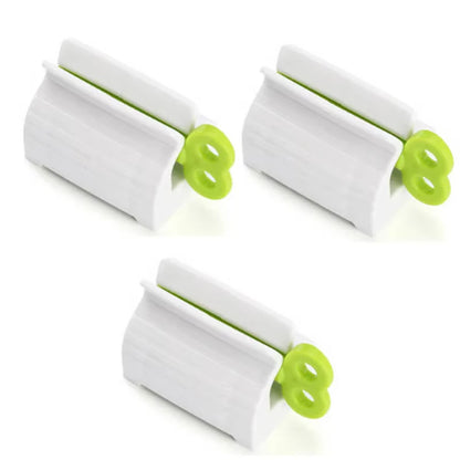 Rolling Tube Toothpaste Squeezer Toothpaste Seat Holder Stand Rotate Toothpaste Dispenser for Bathroom