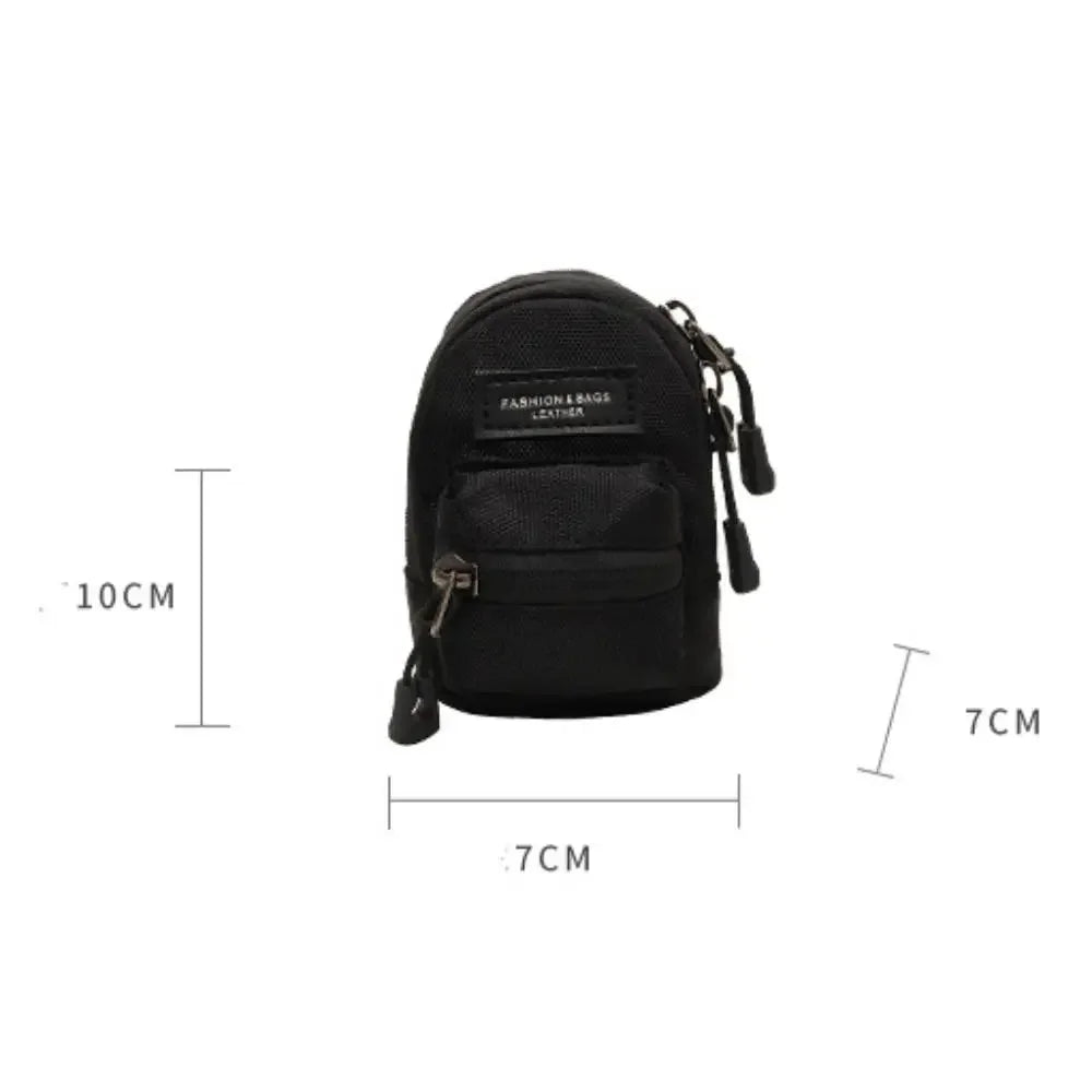 Mini Coin Purses Men Women Couples Crossbody Bag Portable Wallets Earphone Key Shoulder Bags Hip Hop Casual All-match Newest