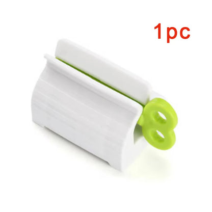 Rolling Tube Toothpaste Squeezer Toothpaste Seat Holder Stand Rotate Toothpaste Dispenser for Bathroom