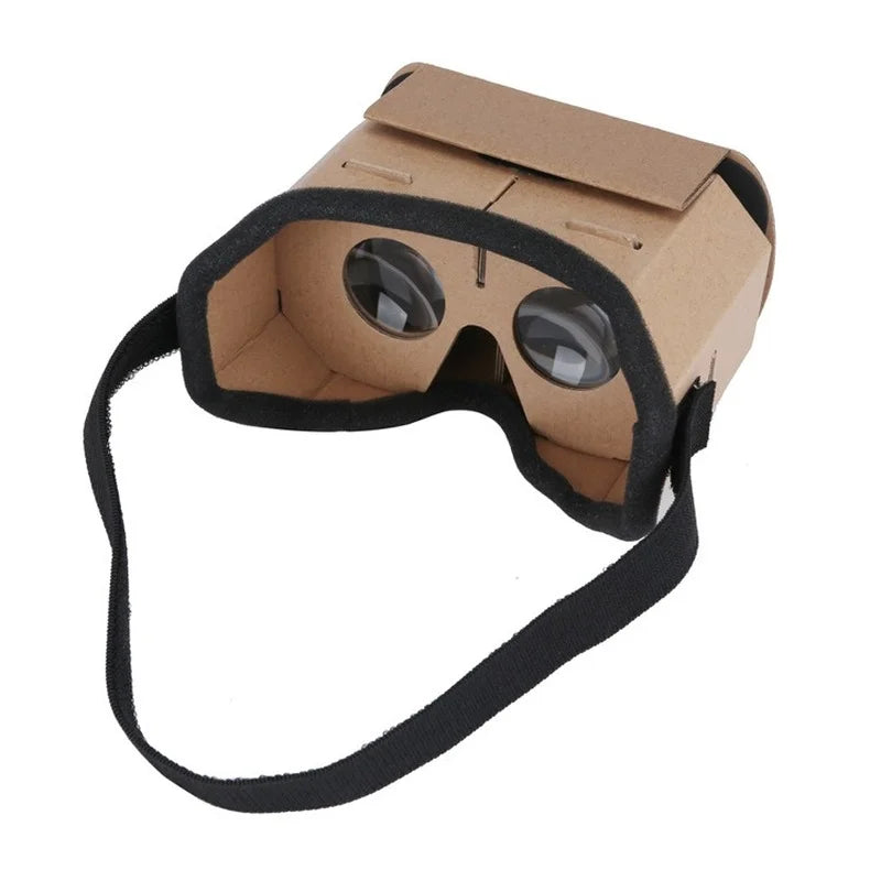 Virtual Reality Glasses Google Cardboard Glasses 3D VR Glasses Movies for SmartPhones VR Headset HD Head Mounted Projector