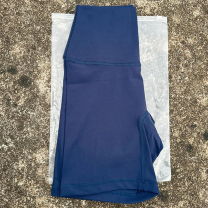 Solid Color Cycling Women Sport Yoga Short leggings Compression Support Sweat-Wickin Comprehensive Training Jog Internal Pocket