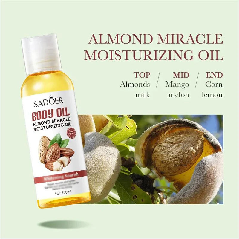 100ml Pure Natural Plant Essential Oils Aloe VC Avocado Honey Snake Argan Olive Carrot Massage Oil Repairing Smoothing Skin Care