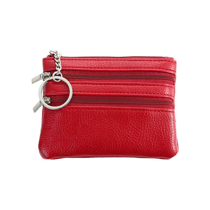 Fashion Leather Coin Purse Women Small Wallet Change Purses Mini Zipper Money Bags Children's Pocket Wallets Key Holder