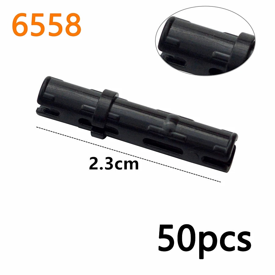 MOC Bolt Pin with Friction Peg Cross Axle Technical Building Blocks DIY Connector Bricks Compatible 2780 3673 77765 32556  32054