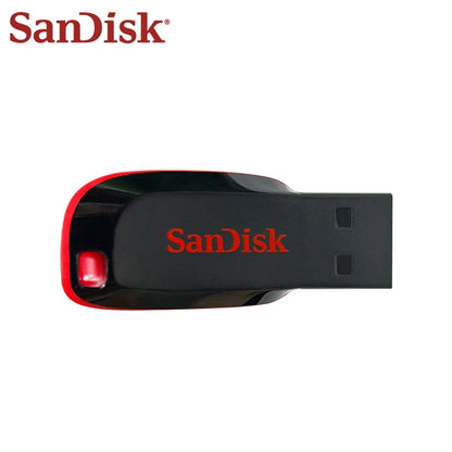 Original SanDisk Cruzer Blade USB Flash Drive 16GB 32GB Memory Stick 64GB 128GB Portable USB Storage Disk For Computer