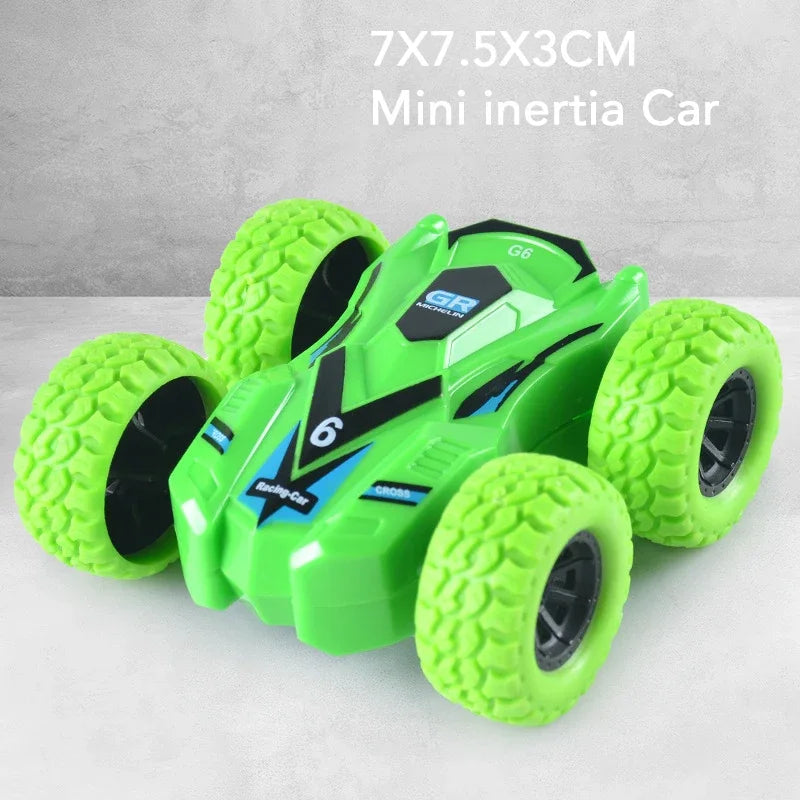 Children's toy car fun double-sided car inertial safety anti-collision anti-fall Kid's anti-fall model sliding off-road vehicle