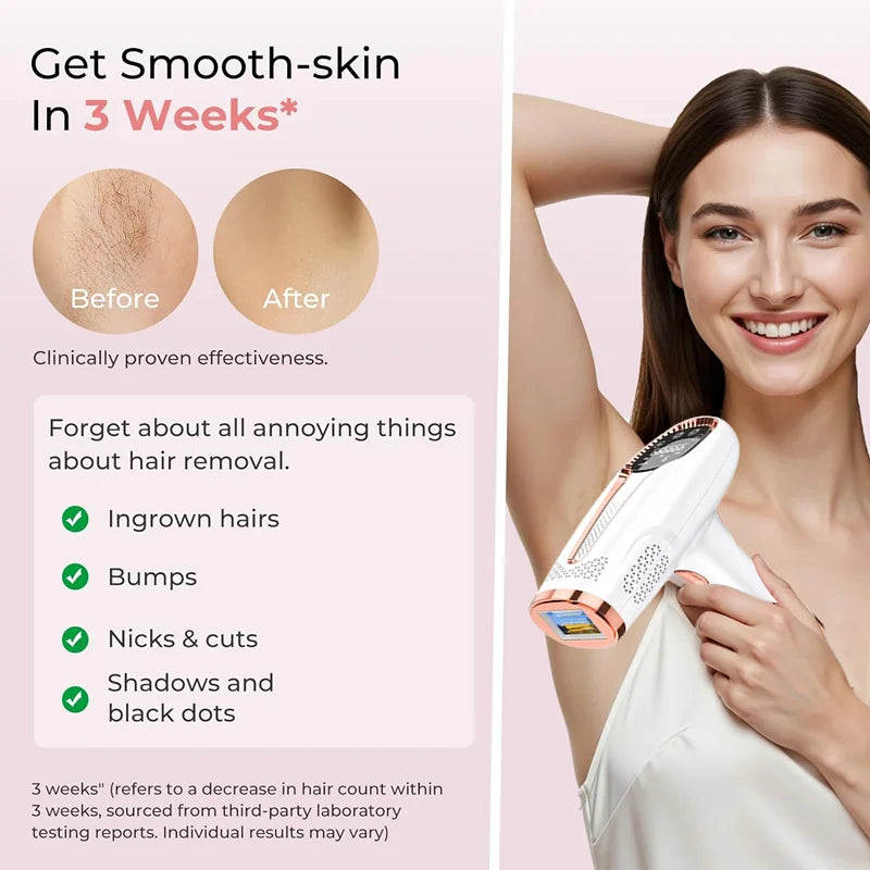 999999 Flashes IPL Laser Epilator for Women Home Use Devices Hair Removal Painless Electric Epilator Bikini Dropshipping