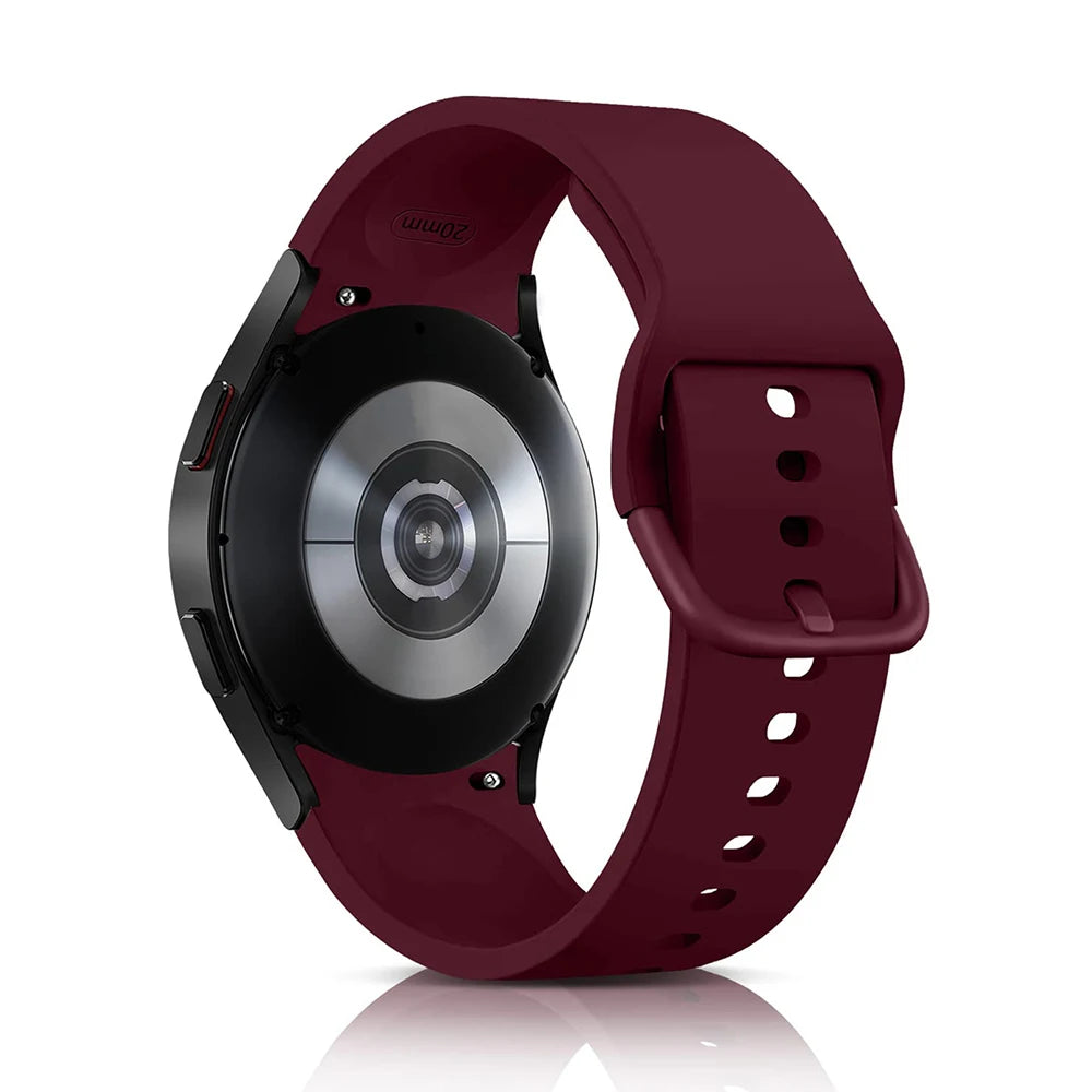 Silicone Strap For Samsung Galaxy Watch 7 6 5 4 44mm 40mm pro 45mm Sport 20mm Watchband Bracelet Galaxy Watch6 Classic 43mm 47mm