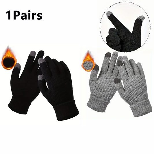 Winter New Outdoor Skiing Gloves with Mobile Phone Touch Screen Operation Men's and Women's Thick Warm Sports Gloves