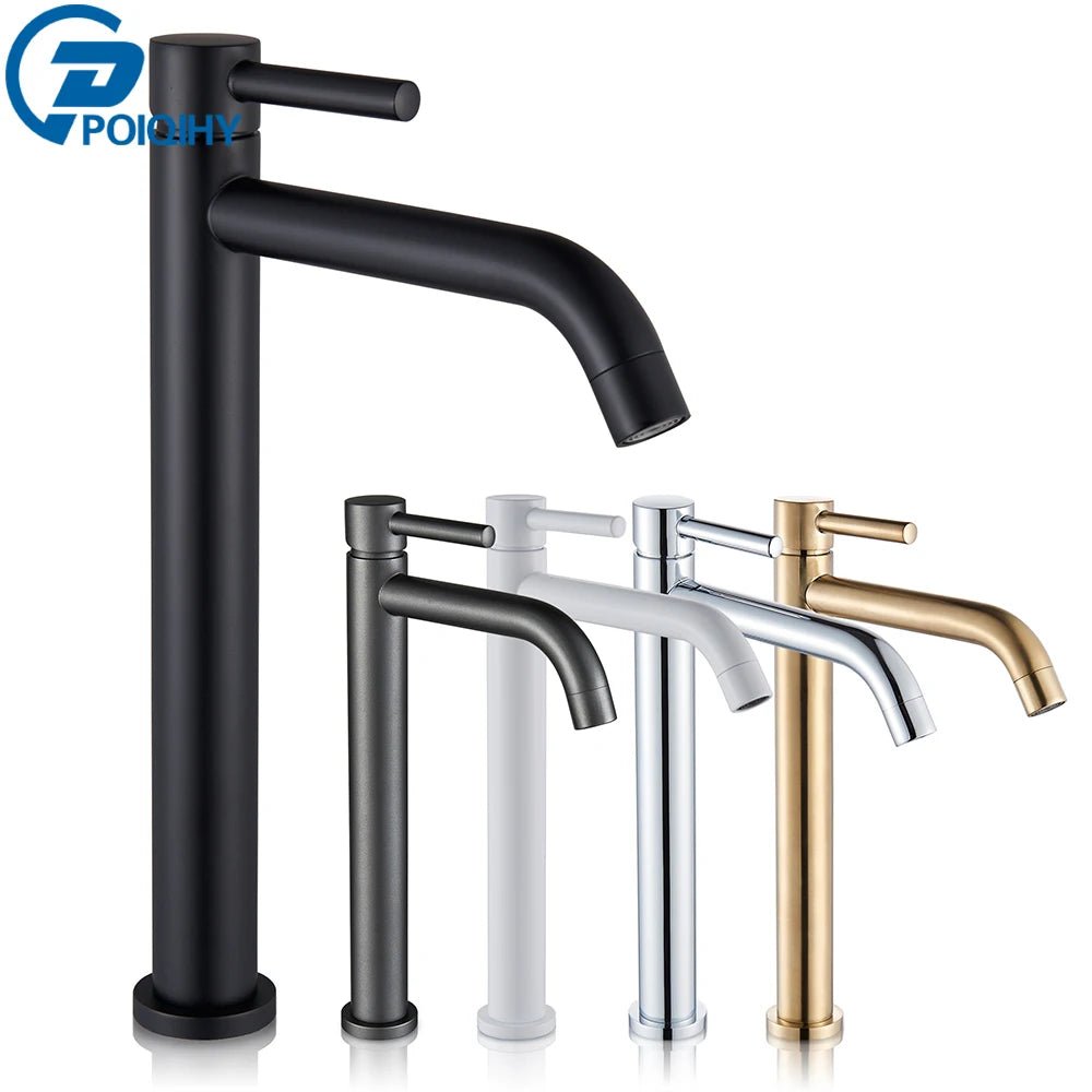 Black Basin Faucet Bathroom Washbasin Water Mixer Tap Hot Cold Water Basin Sink Tap Bathroom Faucet Tap Brushed Gold Faucet