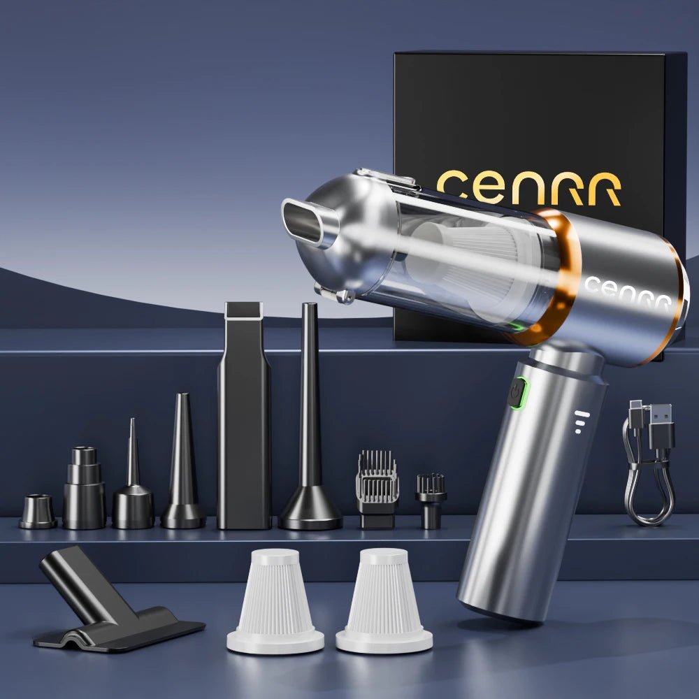 CENRR NEW Car Vacuum Cleaner Mini Powerful 998000PA Portable Vacuum Cleaner for Handheld Blower Car Cleaner Home Appliance