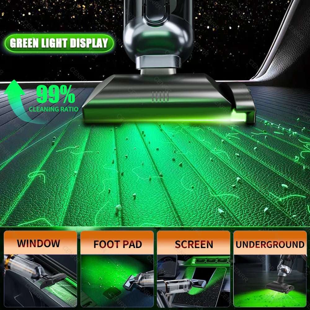 CENRR NEW Car Vacuum Cleaner Mini Powerful 998000PA Portable Vacuum Cleaner for Handheld Blower Car Cleaner Home Appliance