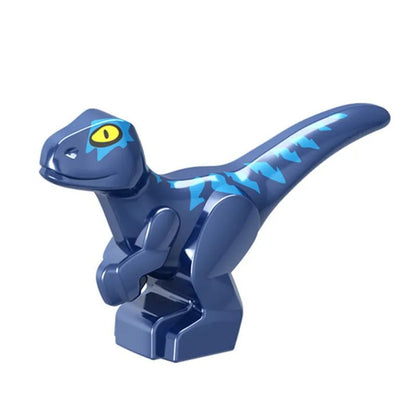Dinosaur World Chase Tyrannosaurus Rex Spinosaurus StegosaurusColor Baby Building Blocks Accessories Toys for children gift