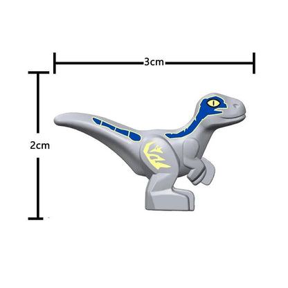 Dinosaur World Chase Tyrannosaurus Rex Spinosaurus StegosaurusColor Baby Building Blocks Accessories Toys for children gift