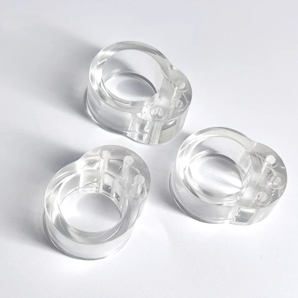 Security Protection Doorstop House Door Stop Transparent Silicone Handle Protector Home Hardware Door Ding Prevention Guard