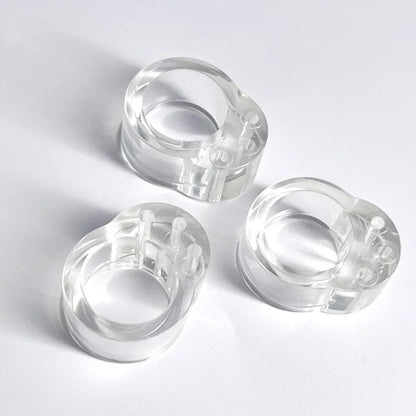 Security Protection Doorstop House Door Stop Transparent Silicone Handle Protector Home Hardware Door Ding Prevention Guard